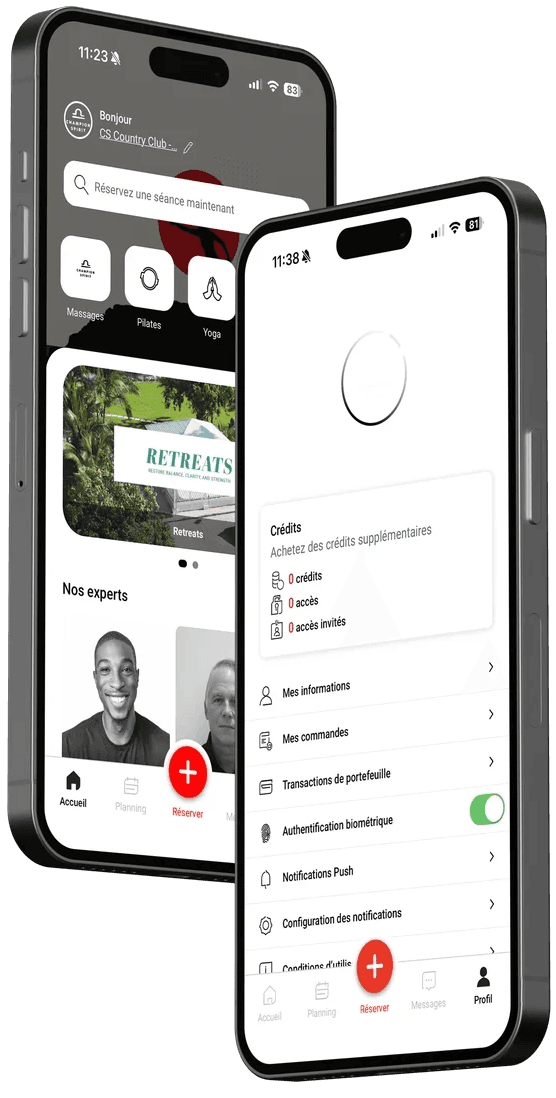 Téléchargement application